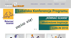 Desktop Screenshot of fundacjasmk.pl